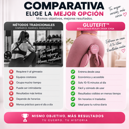 GluteFit™ - ¡No sigas dejando para mañana el cuerpo que quieres conseguir!