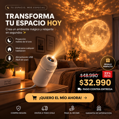 LunaGlow™ - ¿Tu pieza se siente fome o sin ambiente?