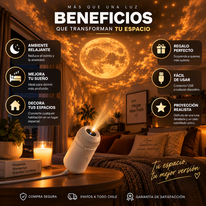 LunaGlow™ - ¿Tu pieza se siente fome o sin ambiente?