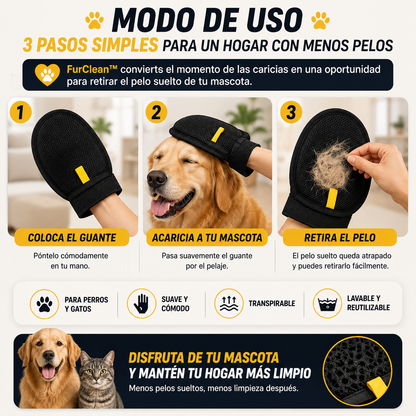FurClean™ - Sin pelos en el hogar