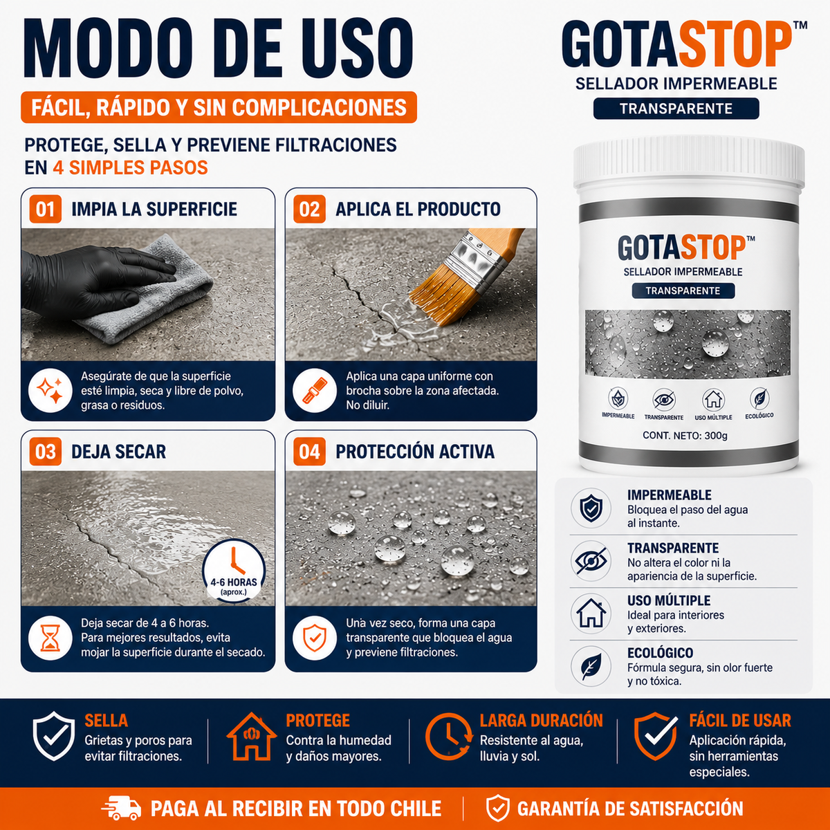 GotaStop™ - ¡Que Una Gotera No Te Arruine La Casa!