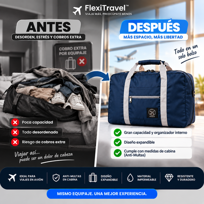 FlexiTravel™ - Tu Maleta Anti-Cobros
